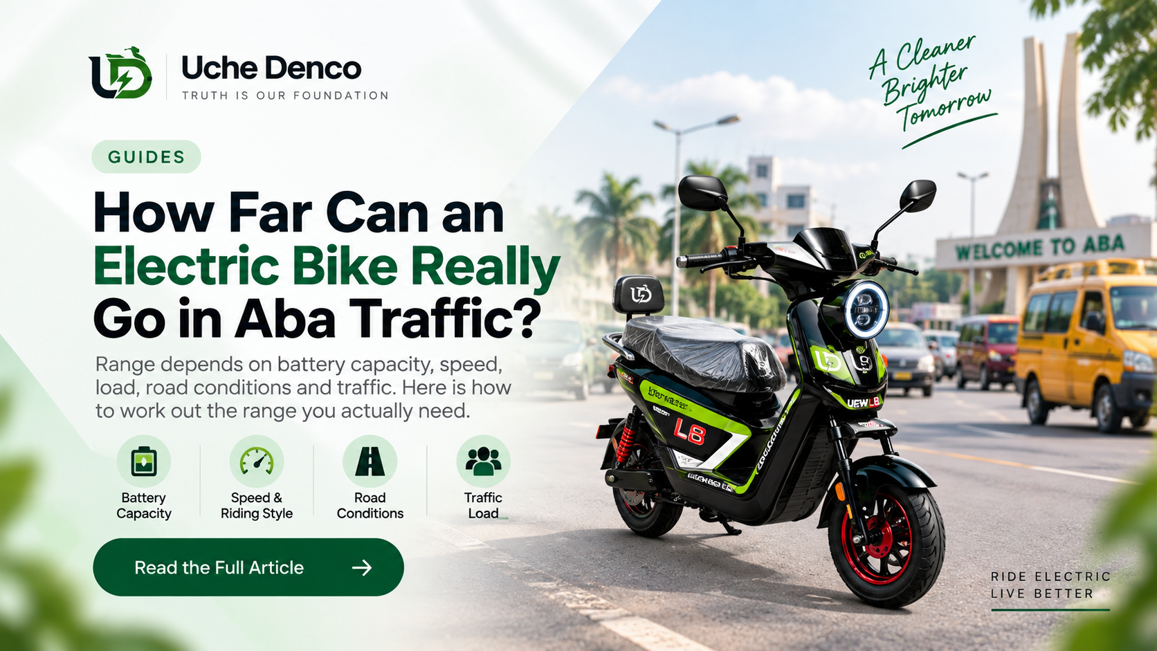 How Far Can an Electric Bike Really Go in Aba Traffic?